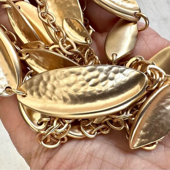 Chico’s gold tone Hera multi chain necklace NWT - Picture 8 of 9